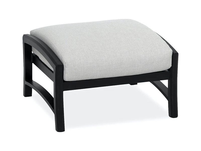 Lodge Aluminium Perunggu Berumur Dengan Bantal Teras Ottoman
