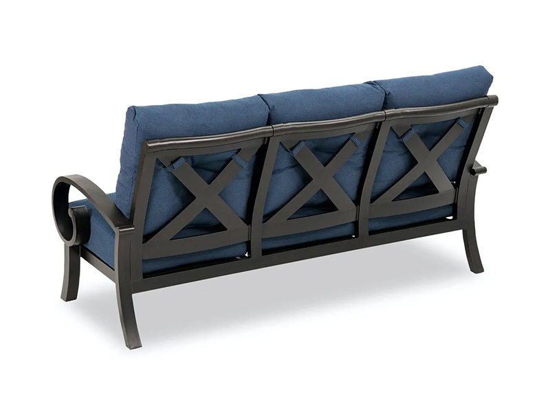 Solstice Aged Bronze Aluminium Dengan Bantal Sofa Teras
